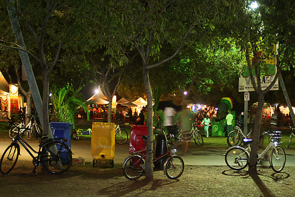 Tots els contenidors instal·lats al festival, tant en la zona de càmping com en la de concerts, són un punt de reciclatge.