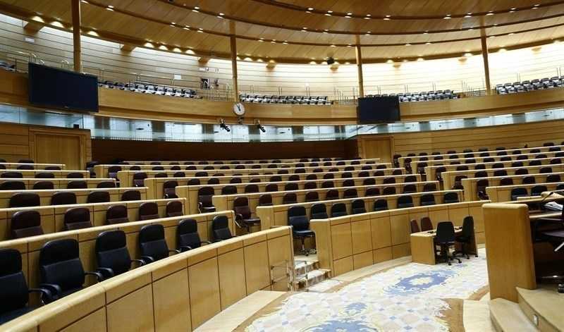 Panoràmica de la cambra alta del Congrés dels Diputats.