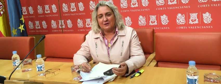 La diputada del PPCV, María José Ferrer San-Segundo, ha qualificat l'Oficina de Drets Lingüístics com un nou 'xiringuito' del govern del Botànic.