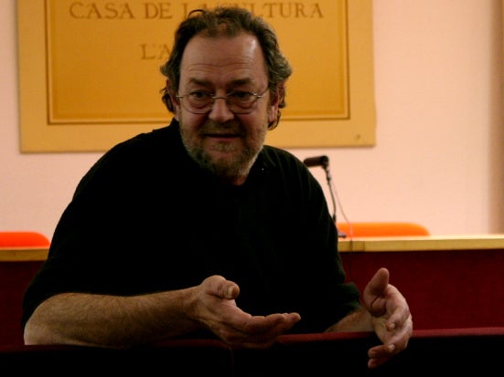 Toni Canet, en una presentació a l'Alcúdia.