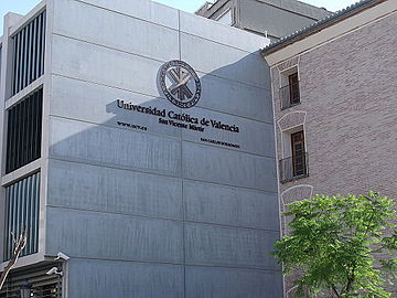 Edifici de la Universitat Catòlica de València.