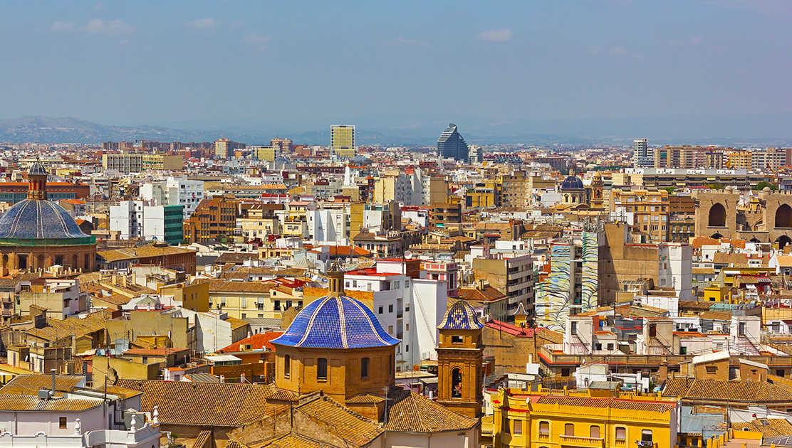 Vista aèria de València