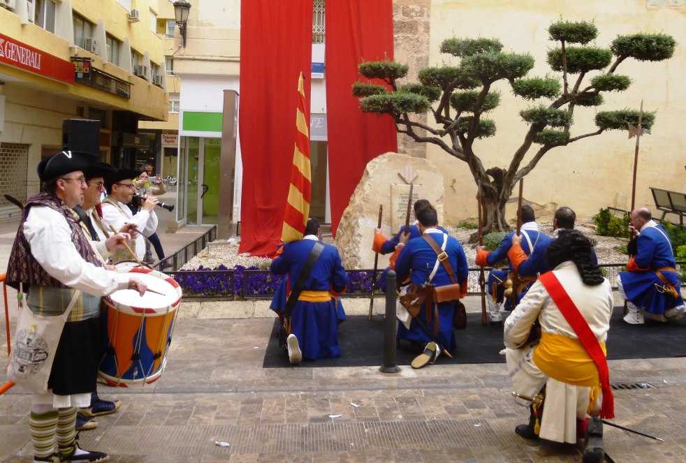 Xàtiva ha celebrat aquest dissabte el quaranta aniversari de la col·locació de la Pedra dels Maulets.