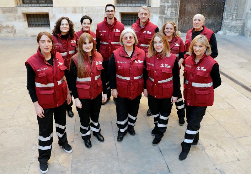 Psicoemergencias CV aglutina un total de 52 voluntaris. / EFE