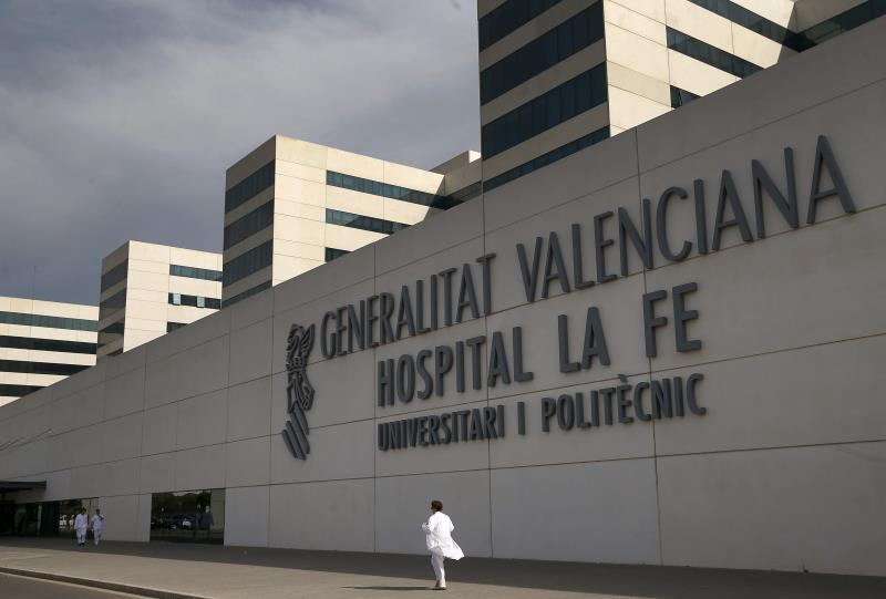 Zaplana està ingressat des del 18 de desembre en l'Hospital La Fe de València per uns problemes derivats de la leucèmia que pateix. / EFE
