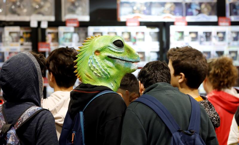 El certamen Heroes Comic Con se celebra per segon any a Fira València. / EFE