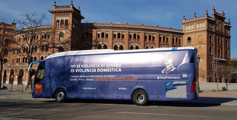 L'autobús comença aquest dijous el recorregut a Madrid. / EFE