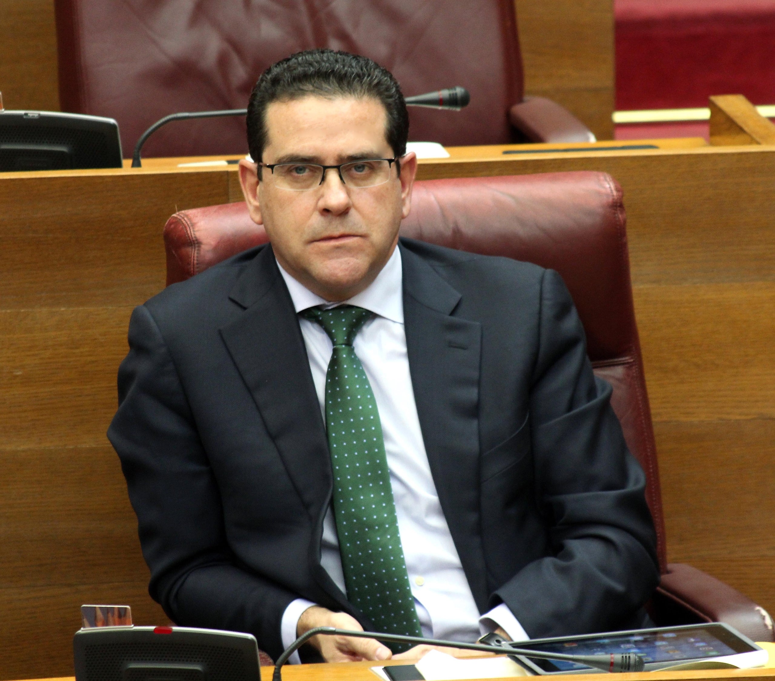 El diputat Jorge Bellver denuncia la contractació 'a dit' en À Punt Mèdia. / PPCV