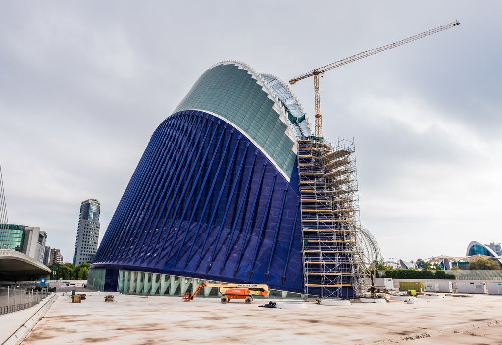 L'Àgora, un dels edificis dissenyats per Santiago Calatrava a la Ciutat de les Arts i les Ciències de València. / CARLOS REUSSER MONSÁLVEZ