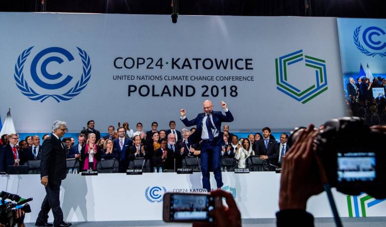 Imatge d'arxiu de la XXIV Conferència de les Parts del Canvi Climàtic (COP24).