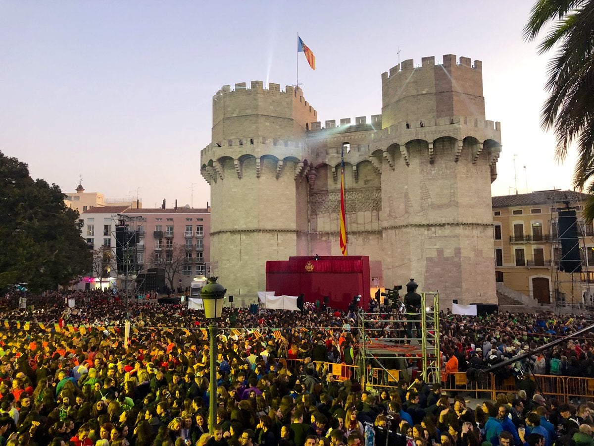 De les 17 atencions, tres van ser per contusions, una per objecte estrany en l'ull, sis per lipotímies, sis més per intoxicacions etíliques i l'última per altres motius. / AJUNTAMENT DE VALÈNCIA