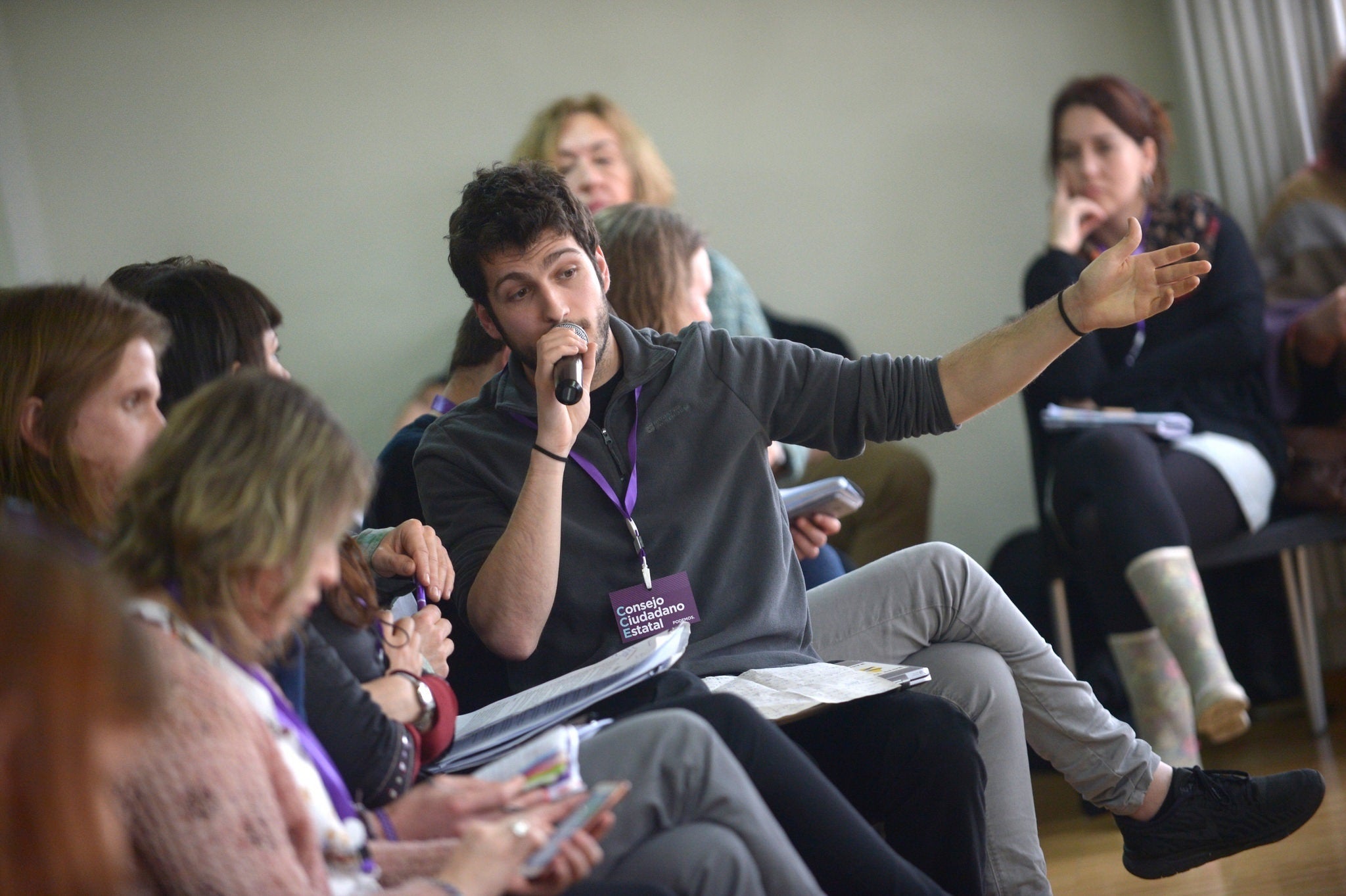 Estañ vol que la candidatura al Senat incloga Esquerra Unida, amb qui compartiran candidatura en les eleccions autonòmiques. / PODEM