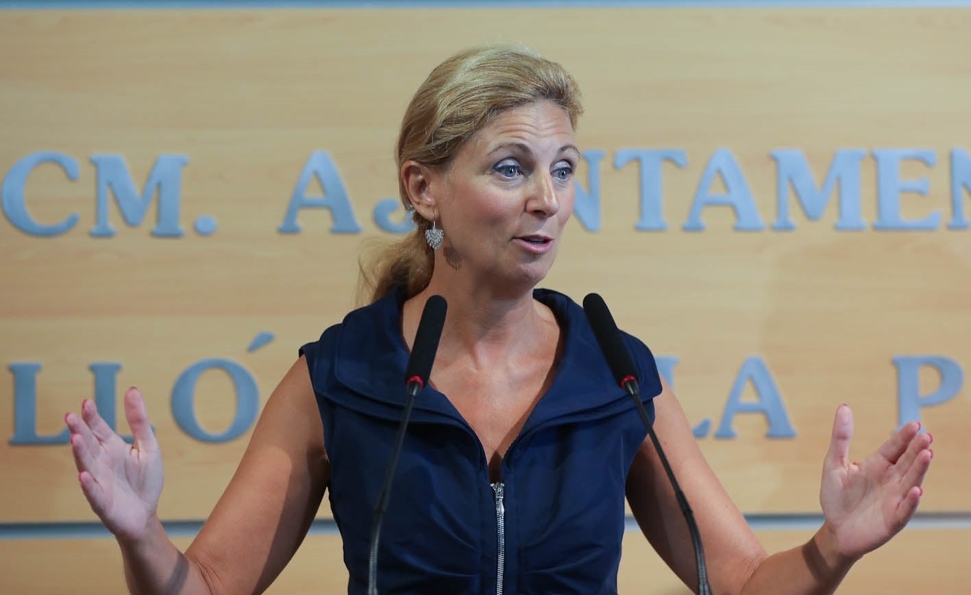 L'alcaldessa de Castelló de la Plana, Amparo Marco, en una imatge d'arxiu. / EUROPA PRESS