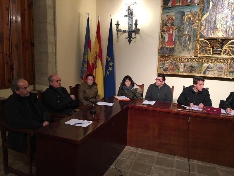 Els regidors del PPCV de Vilafranca han deixat l'acta de regidors perquè no se senten còmodes amb la política del partit. / AJUNTAMENT DE VILAFRANCA 
