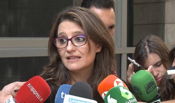 La vicepresidenta del Consell, Mónica Oltra, en una imatge d'arxiu.