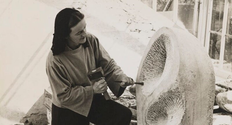 Barbara Hepworth (detall). / National Portrait Gallery