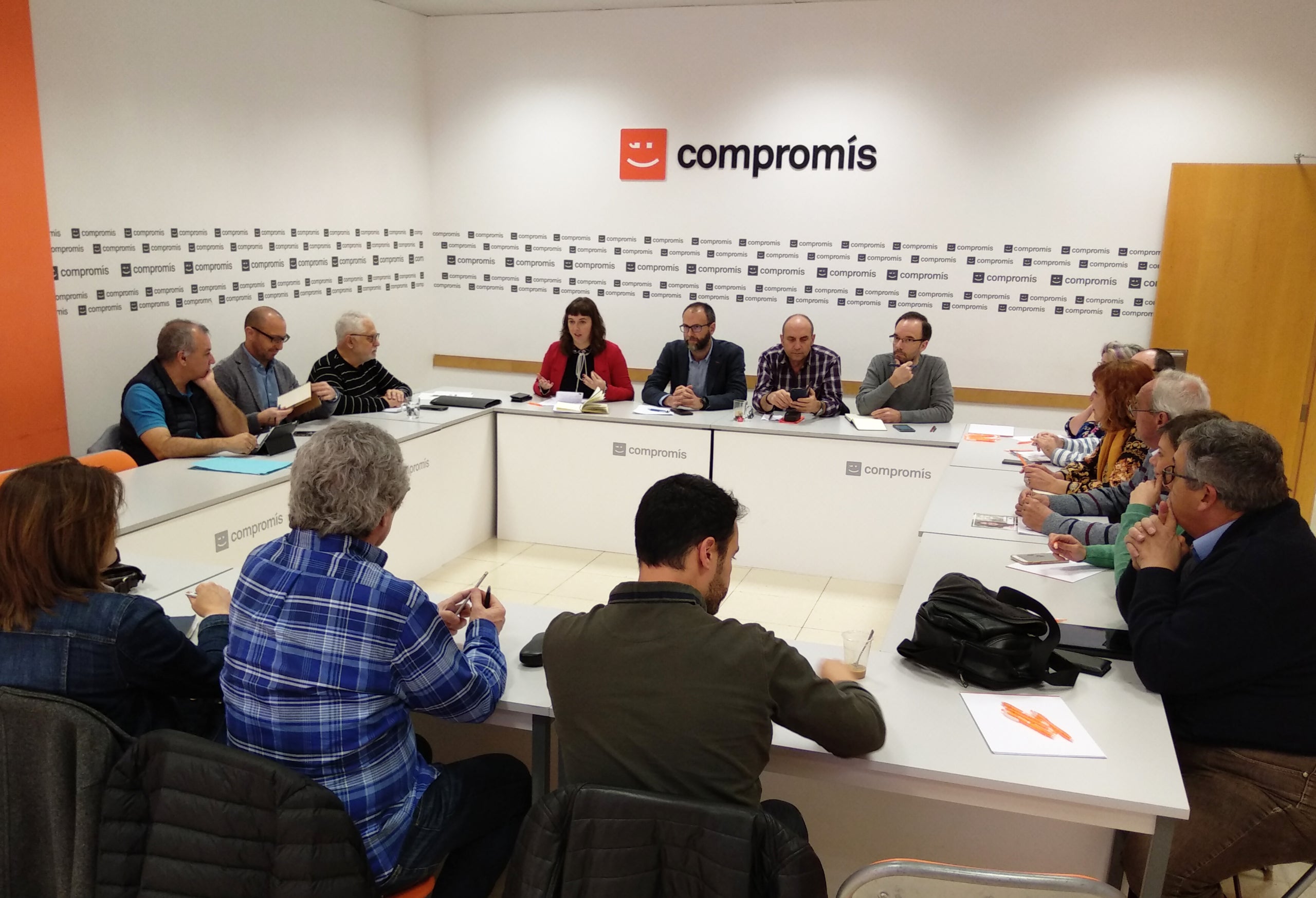 En la reunió d'aquest divendres també estava previst parlar del nom de la candidatura i de com es conformarà la coalició. / COMPROMÍS