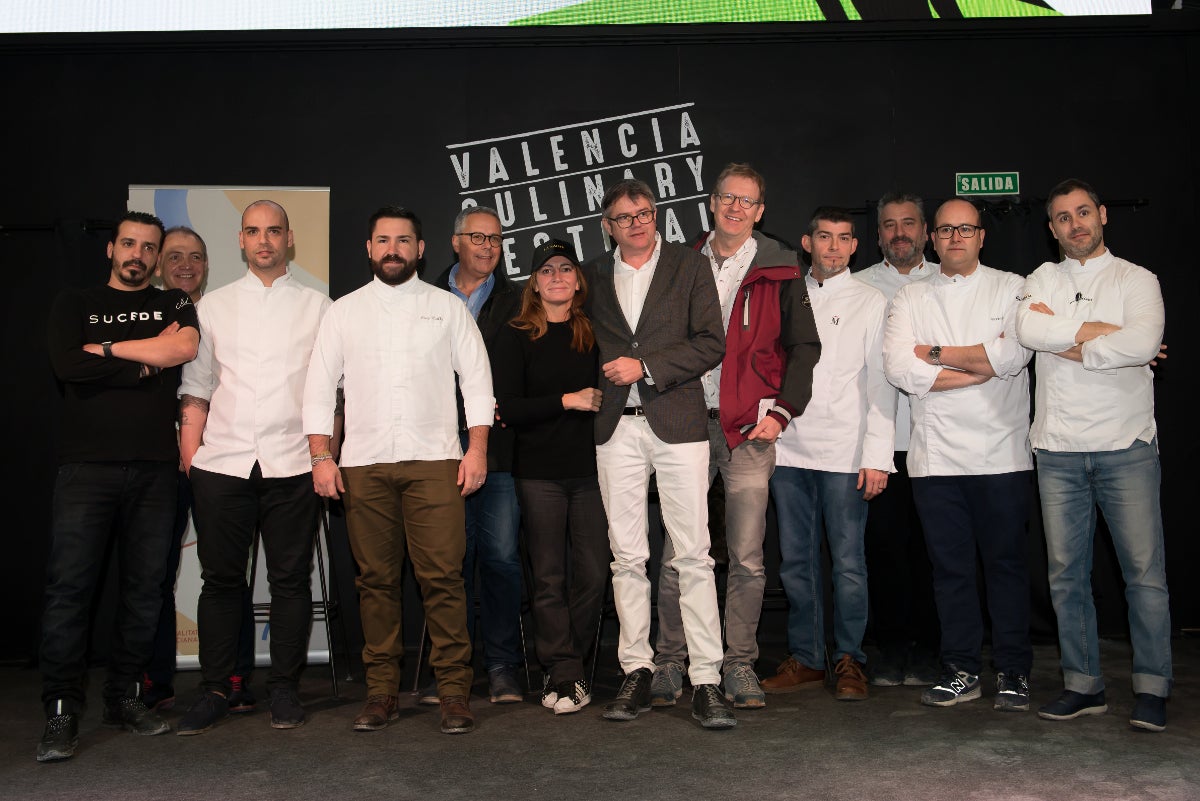 Onze professionals de la cuina uniran forces en la Nit de la Gastronomia Valenciana. / VALÈNCIA CULINARY FESTIVAL 