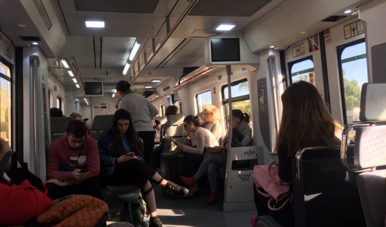 Des de la plataforma Indignats amb Renfe, critiquen 'el descarat passotisme de Renfe i el Ministeri de Foment davant d'aquesta situació'. Imatge d'arxiu.