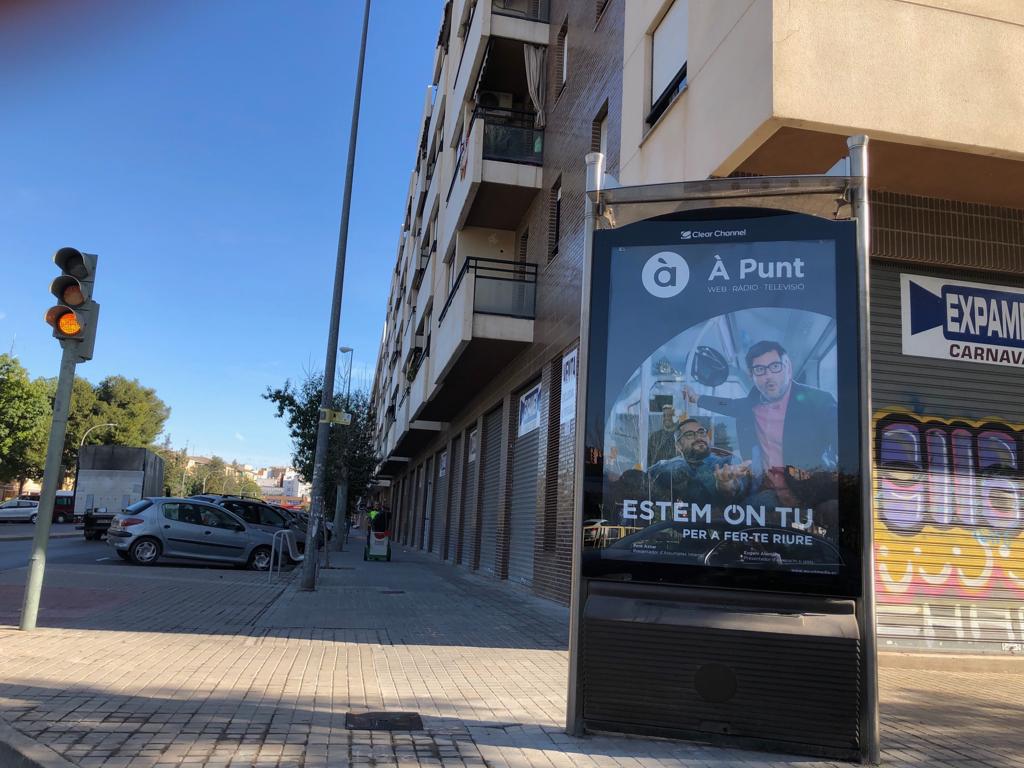 La campanya 'Estem on tu' ha estat ideada pel departament de màrqueting de l'empresa pública i no per una firma externa, com en les anteriors accions. / À PUNT MÈDIA 