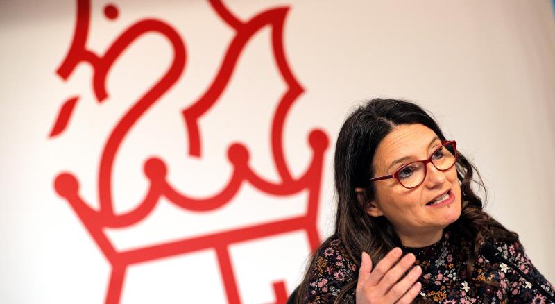 La vicepresidenta considera que el Consell no ha perdut el suport parlamentari ni travessa un període d'inestabilitat, raons que justificarien l'avançament electoral. / EFE