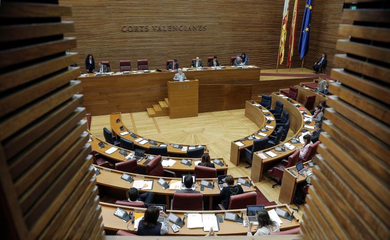 Aquesta setmana s'havia de celebrar un dels tres plens que faltaven fins a finalitzar la legislatura on figurava una proposta conjunta de PSPV, PPCV i Ciutadans per a derogar l'obligació de tindre un segon metge en els bous al carrer. / EFE 