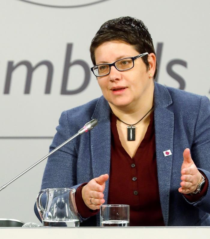 Segons fonts del partit, García serà substituïda en el número 4 de les llistes socialistes a les eleccions del 28 d'abril per Josefa Andrés. / EFE