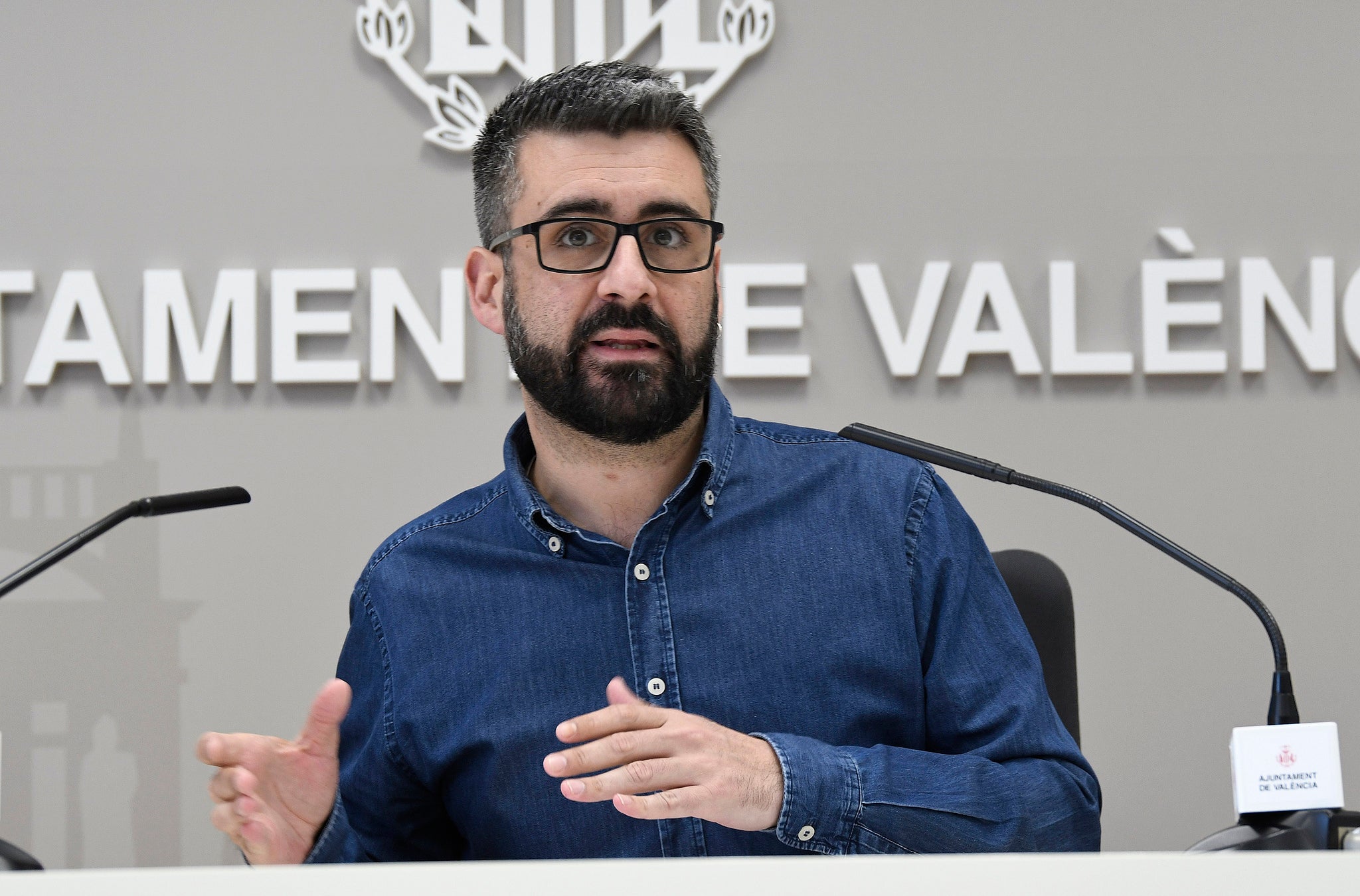 Fuset ha obtingut 1.670 vots en les primàries de la coalició valencianista. / AJUNTAMENT DE VALÈNCIA