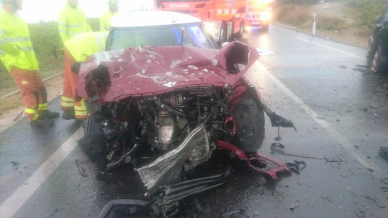 L'home ferit presenta múltiples contusions i ha sigut traslladat a l'Hospital de la Ribera. Imatge d'arxiu. / EFE 