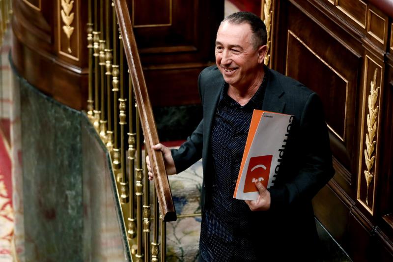 Joan Baldoví confessa que té 'la il·lusió intacta' després de set anys. / EFE