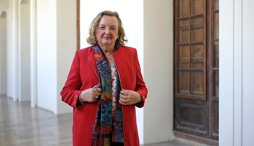 Carme Valls Llobet (Barcelona, 1945) és directora del programa 'Dona, Salut i Qualitat de Vida' al Centre d'Anàlisi i Programes Sanitaris (CAPS). / DANIEL GARCIA-SALA