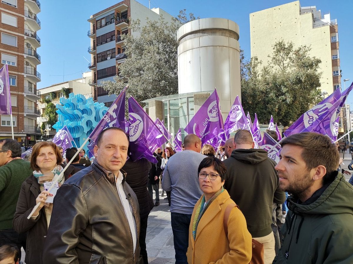 Dalmau apunta que la formació morada, que es presenta en coalició amb Esquerra Unida, 'està preparada' per a afrontar els comicis. / PODEM