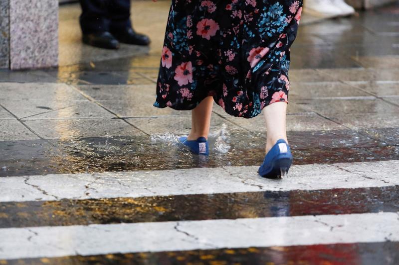 El cel estarà nuvolós amb precipitacions dèbils a l'interior de la demarcació de València i, probablement, de la de Castelló. Imatge d'arxiu. / EFE