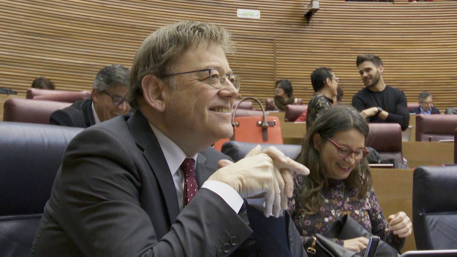 El president Ximo Puig té la potestat de convocar les eleccions autonòmiques tot i que Mónica Oltra ha recordat que la decisió ha de ser presa amb una deliberació prèvia del ple del Consell. / DIARI LA VEU