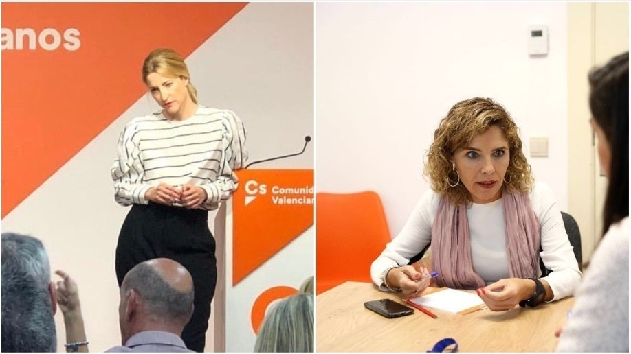 María Muñoz, a l'esquerra, i Marta Martín, a la dreta. / EUROPA PRESS