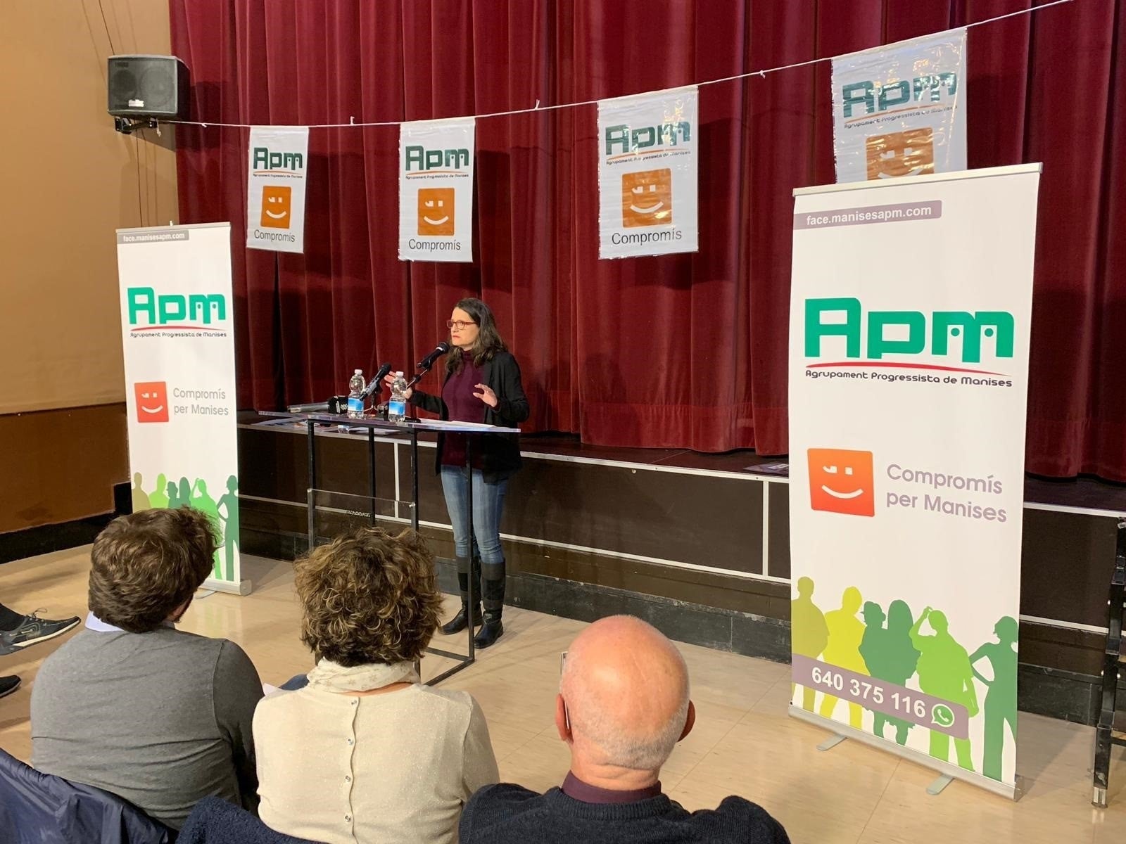 Oltra ha defensat que és 'bàsic' entendre quines són les preocupacions de la gent en el dia a dia. / COMPROMÍS