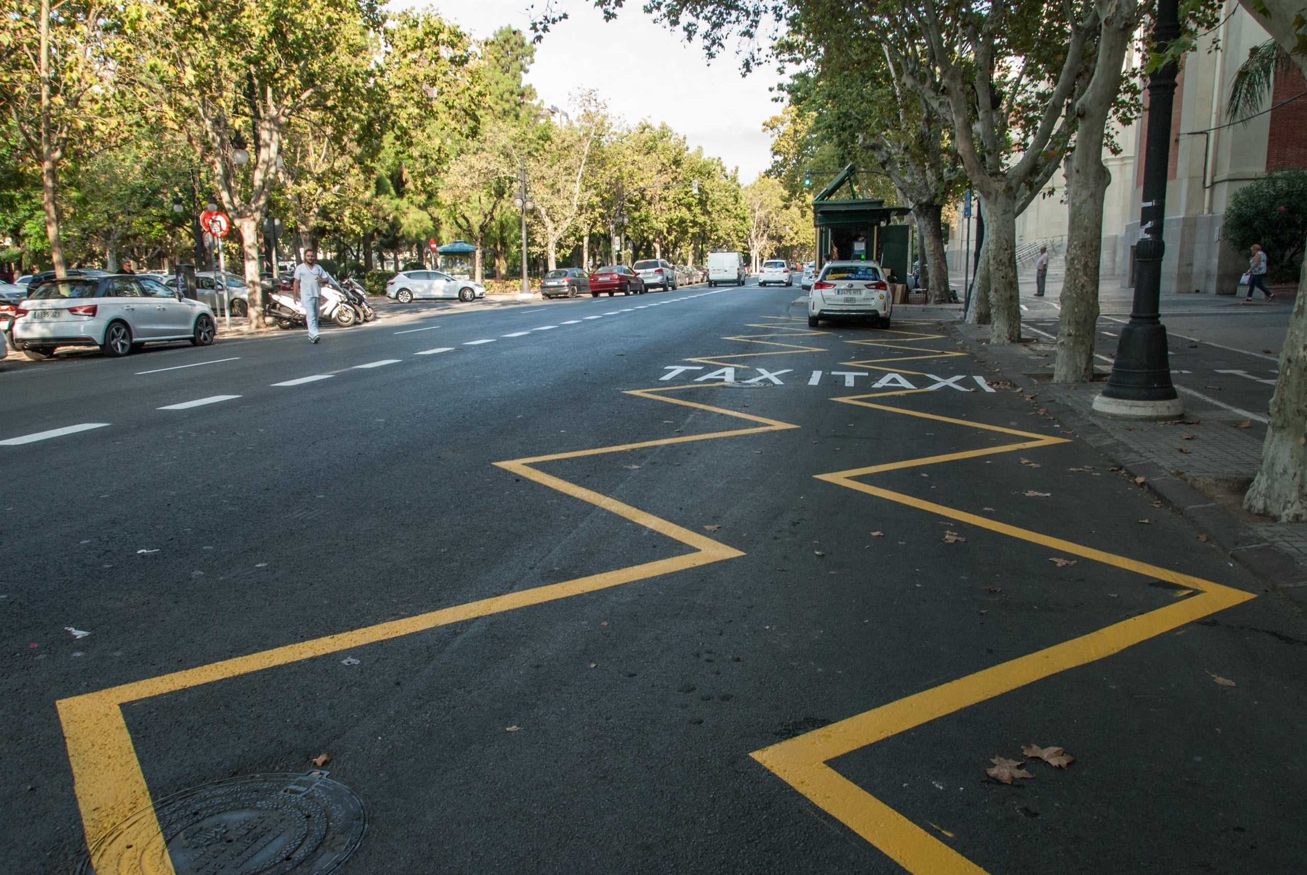 Des de les dotze de la mitjanit del dimarts 19 de març, el taxi valencià també ampliarà un 20% el servei. / AJUNTAMENT DE VALÈNCIA