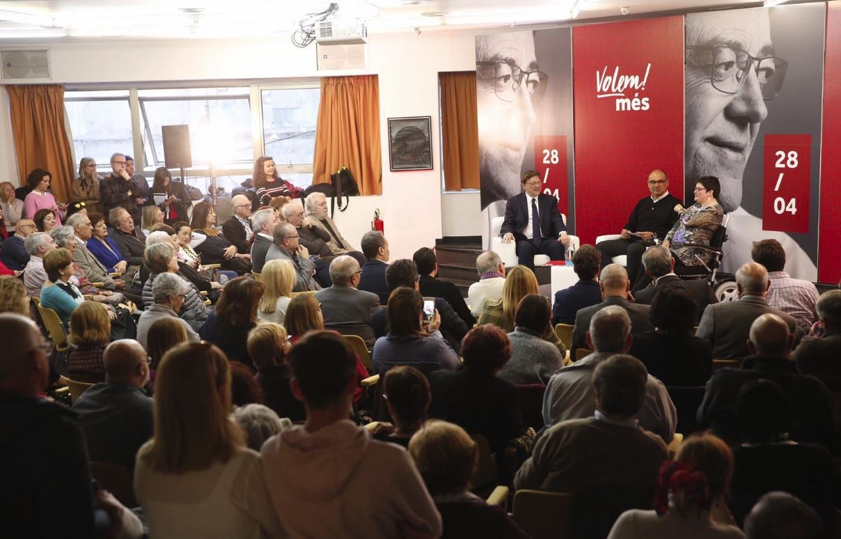 El pla projectat per Ximo Puig començarà amb 500 habitatges i es desenvoluparà en col·laboració amb les administracions locals. / TWITTER PSPV