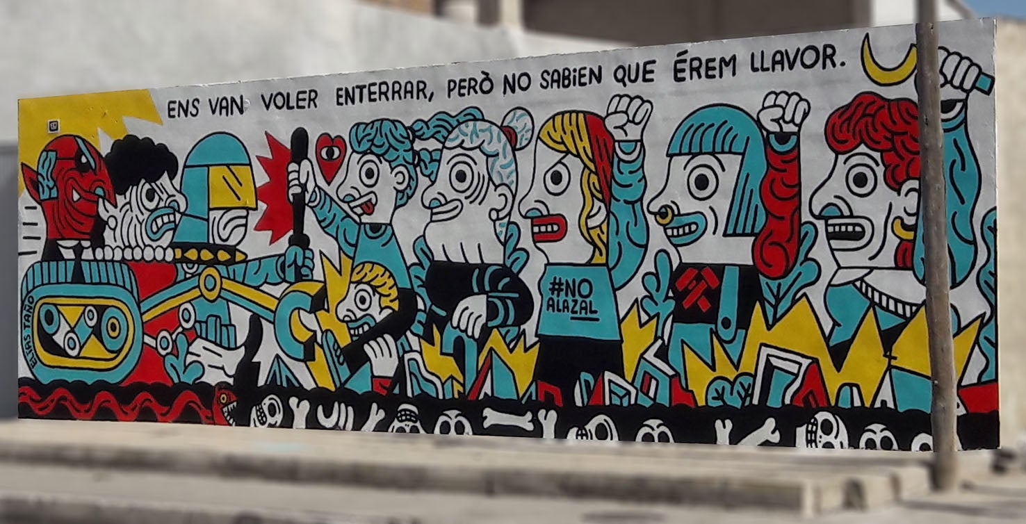 La ZAL seguia allà quan despertàrem