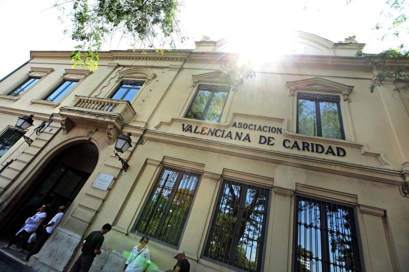 Els albergs de Casa Caridad van estar ocupats al 100% durant tot l'any 2018. / EFE