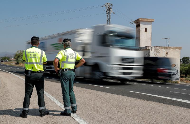 L'eixida de la via ha sigut el tipus d'accident més freqüent, amb dotze morts. Imatge d'arxiu. / EFE 