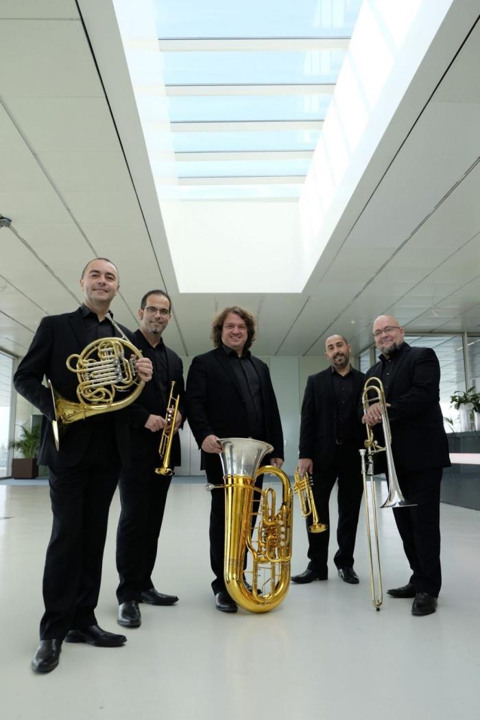 Es comptarà amb la interpretació del prestigiós grup valencià Spanish Brass. / PALAU DE LA MÚSICA