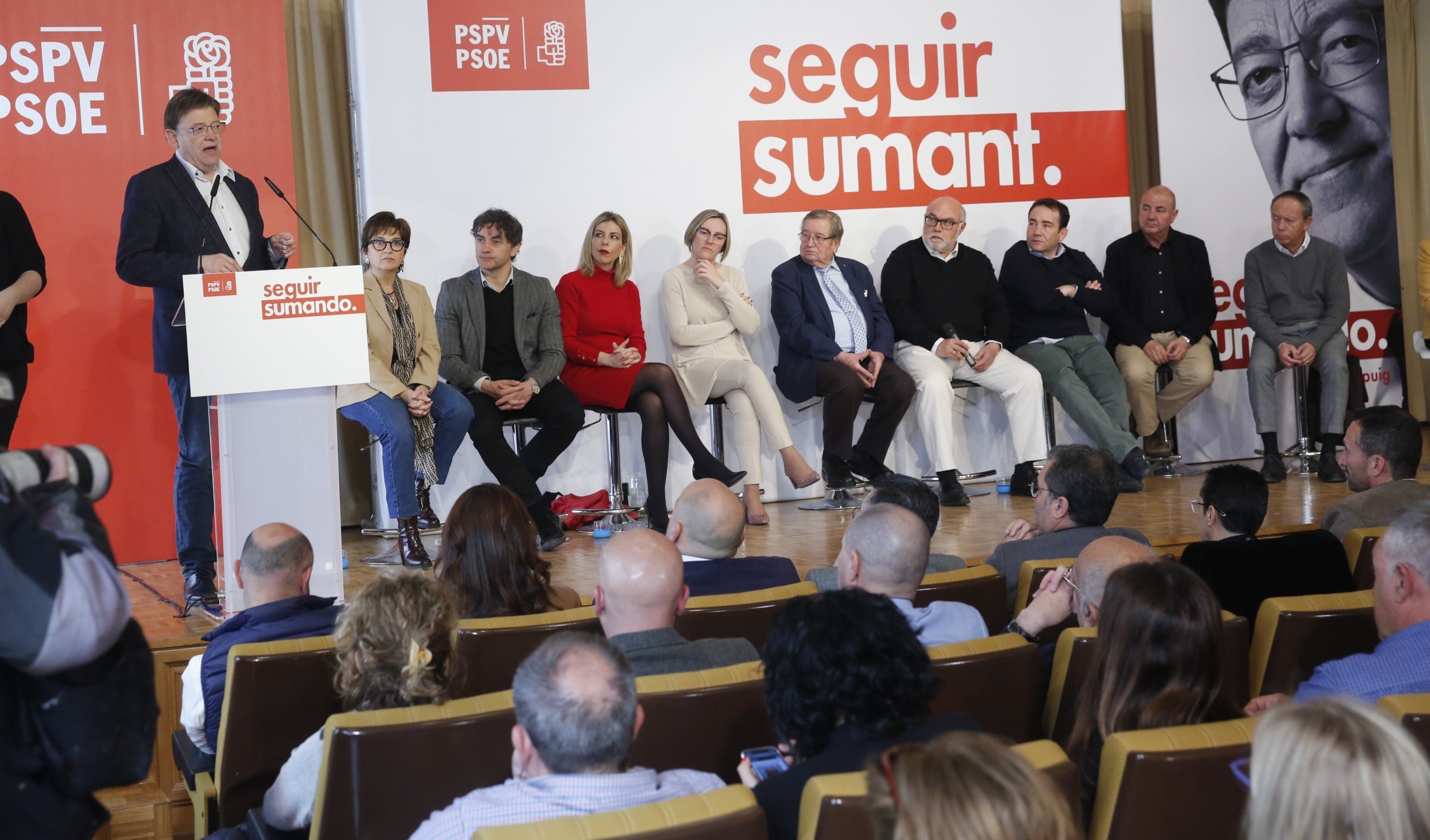 Puig ha advertit que el repte actual és 'crear més ocupació i de més qualitat per a avançar cap a un nou model econòmic sostenible'. / PSPV