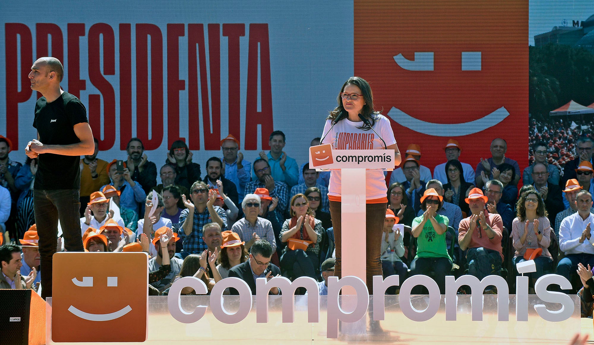 Oltra es va mostrar convençuda que els resultats a les urnes tornaran a contradir les previsions de les enquestes. / DANIEL GARCÍA-SALA