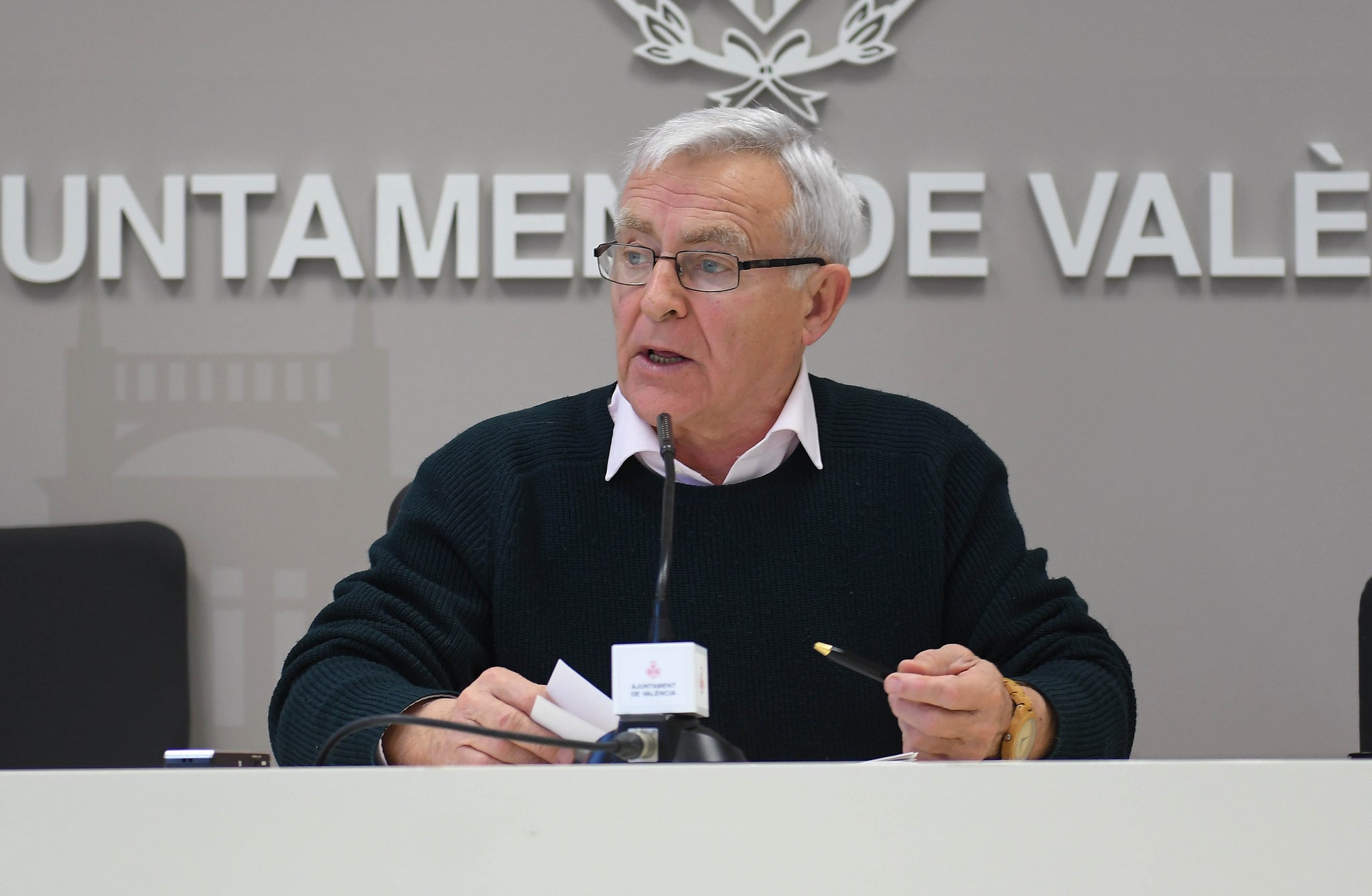 Ribó ha lamentat 'que hàgem d'enfrontar-nos una altra vegada la corrupció del passat'. Imatge d'arxiu. / AJUNTAMENT DE VALÈNCIA