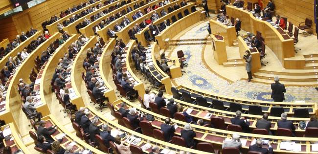 Imatge d'arxiu de la cambra alta. / EUROPA PRESS 