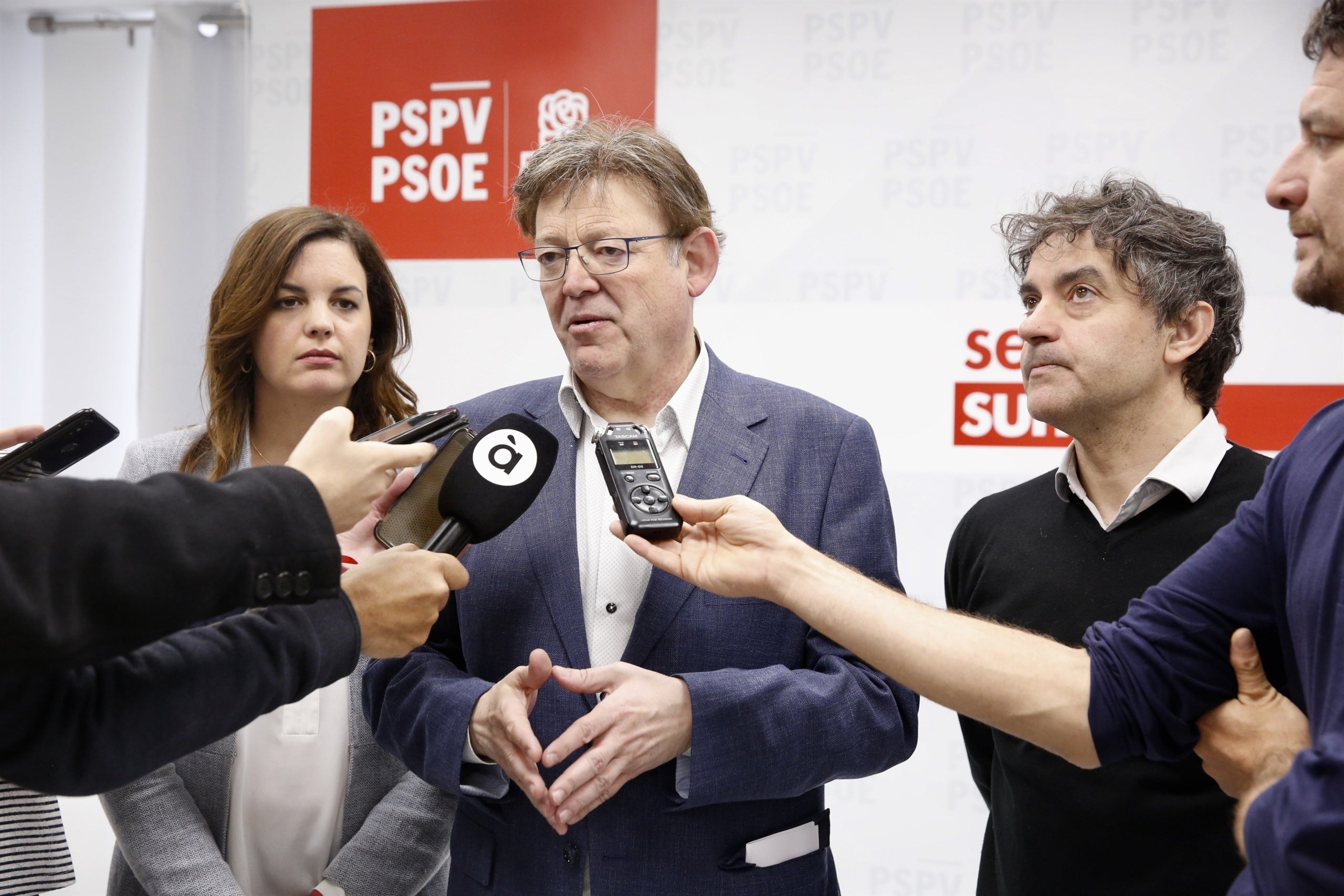 Puig ha posat el focus en la lluita contra l'economia submergida i per la igualtat com a reptes per a la propera legislatura. / PSPV