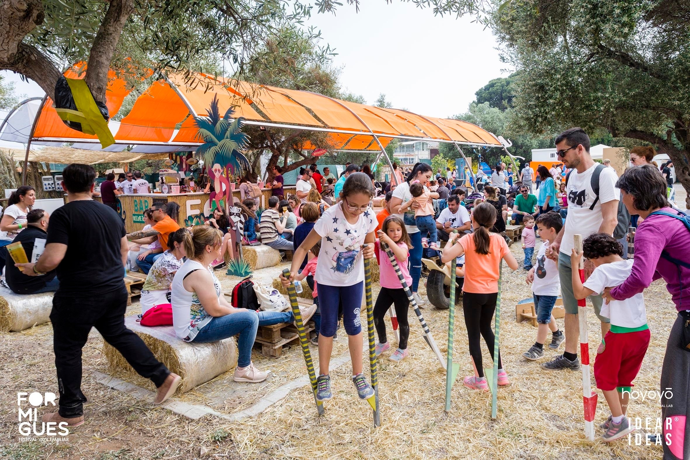 Activitats i jocs serviran també per a conscienciar els més menuts. / FORMIGUES FESTIVAL