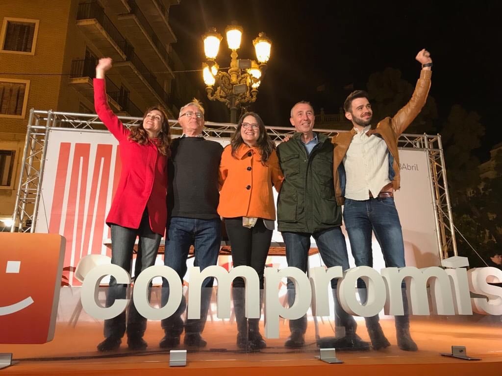 Ribó reconeix que la Generalitat 'ha funcionat bé' però 'ha de fer-ho millor amb una dona al capdavant'. / COMPROMÍS