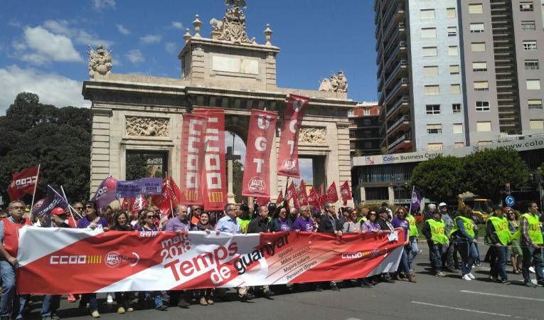 El lema de la manifestació d'enguany serà 'La lluita continua'. / DIARI LA VEU